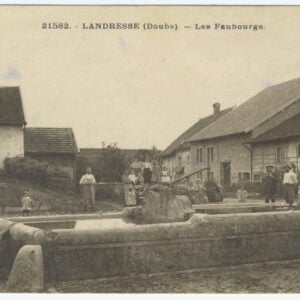 CPA Landresse (Doubs) Les Faubourgs