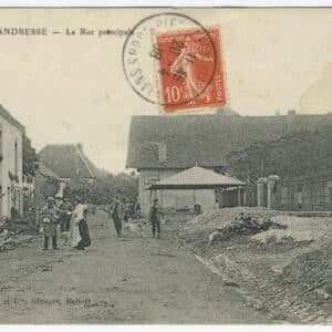 CPA Landresse (Doubs) - La Rue principale