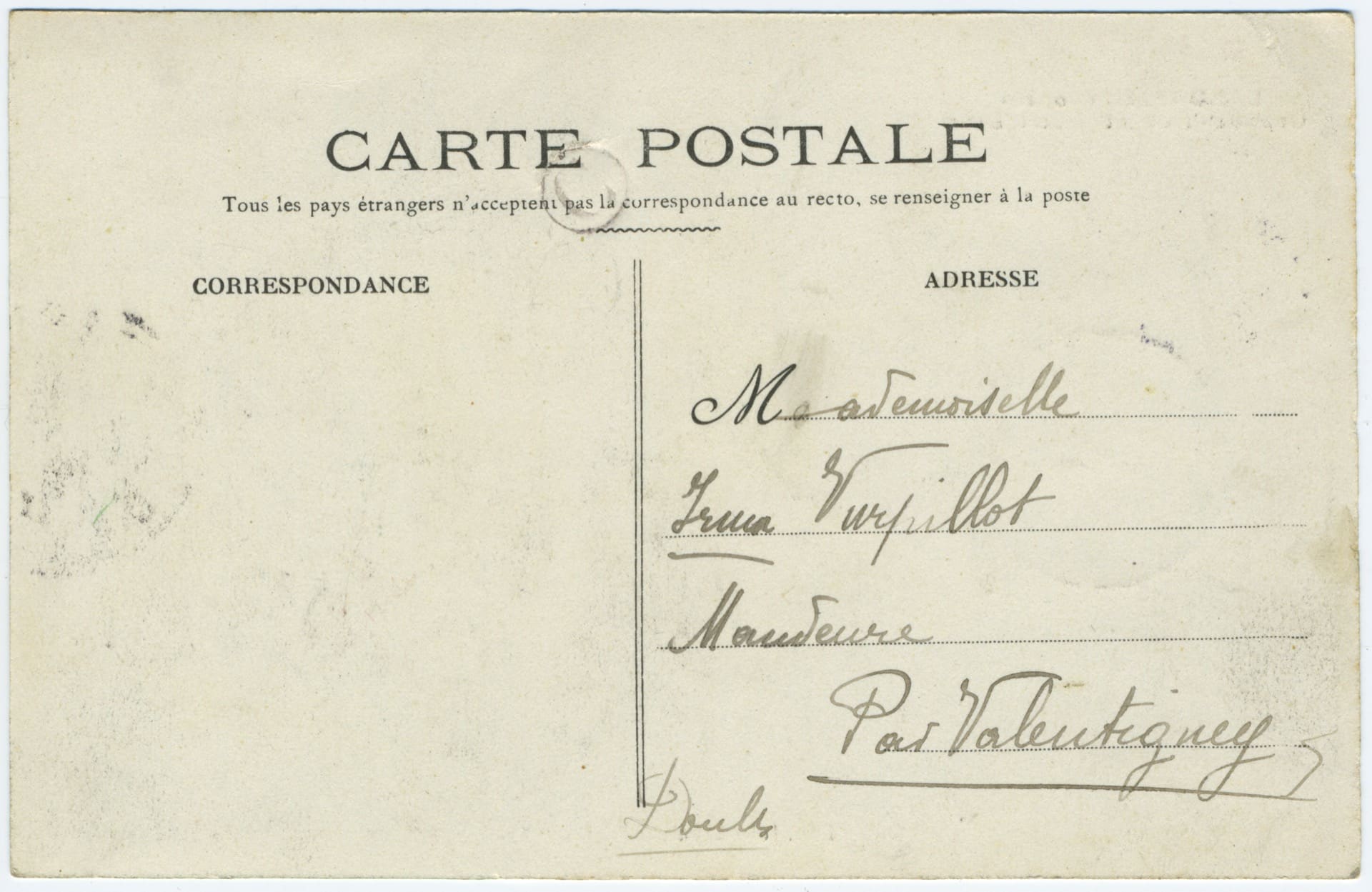 CPA Landresse (Doubs) - Grande-Rue et Hôtel Brun 2 – Image 2