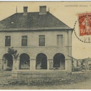 CPA Landresse (Doubs) - Mairie