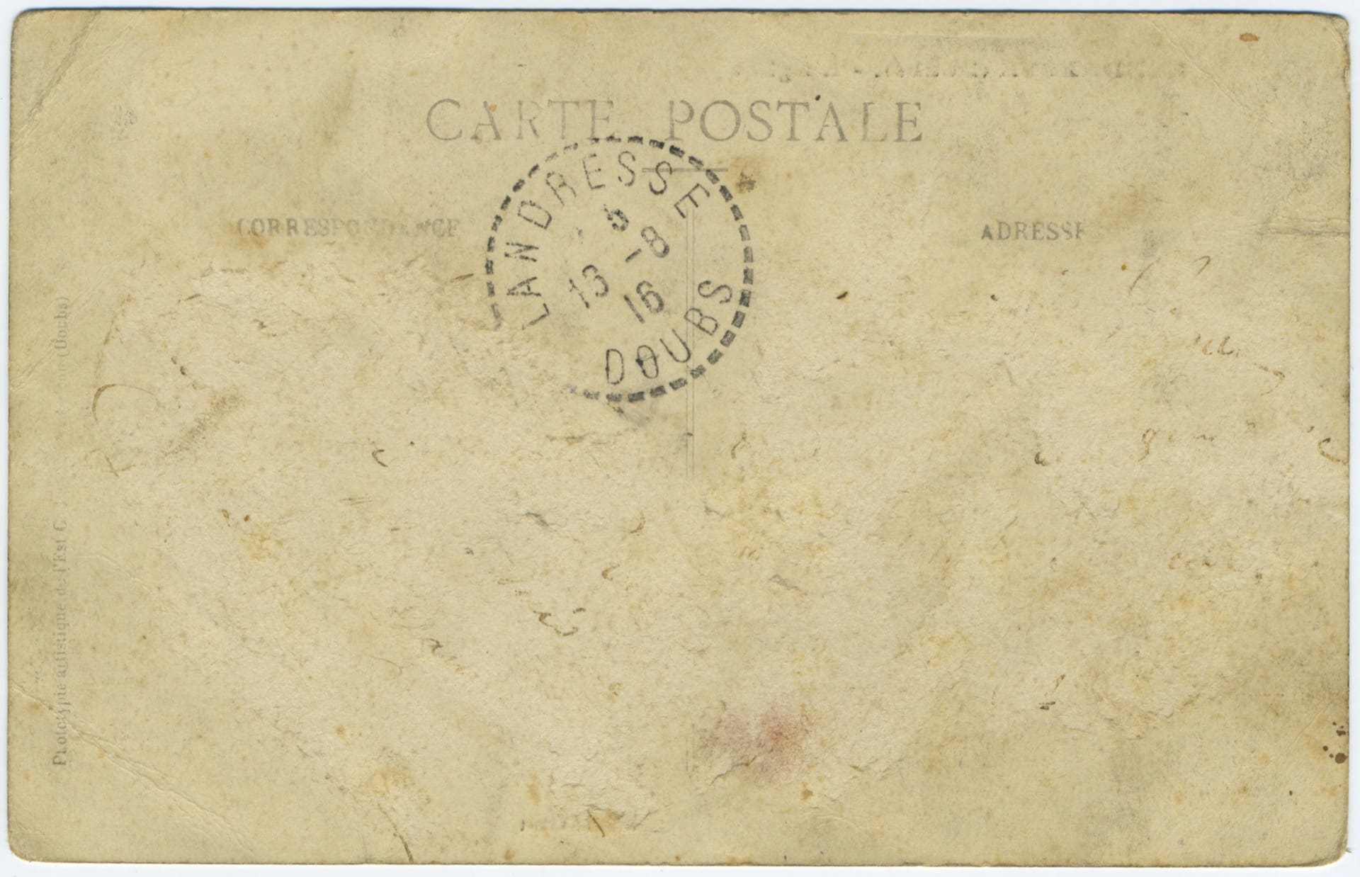 CPA Landresse (Doubs) - L'Église – Image 2