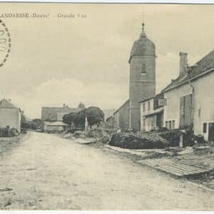 Vue de Landresse dans les années 1900